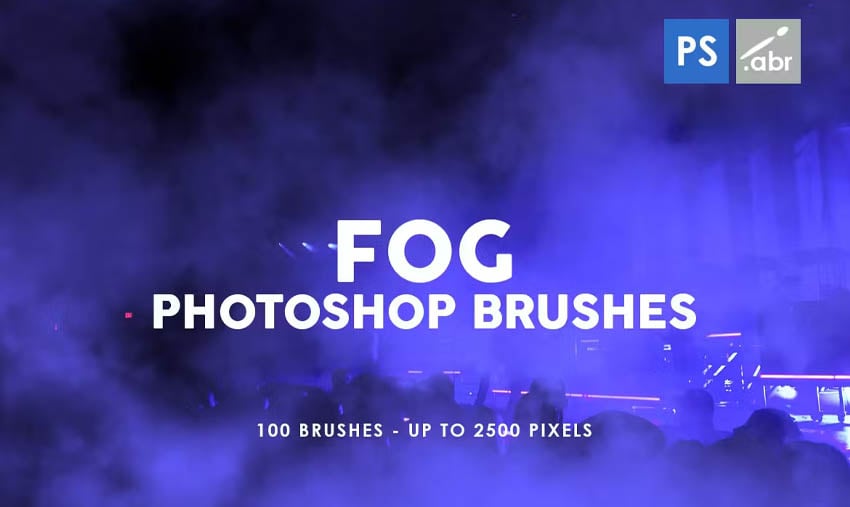 100 Fog Photoshop Stamp Brushes