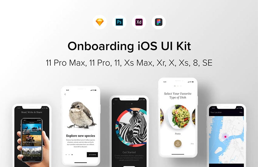 Onboarding iOS UI Kit