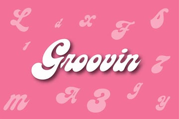 Groovin Hippie Font