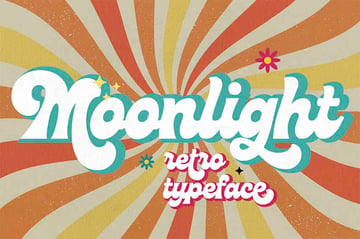 Moonlight Hippie Fonts