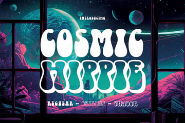 Cosmic Hippie Fonts