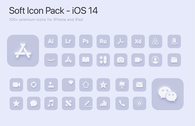 Soft Icons - iOS 14 Icon Pack