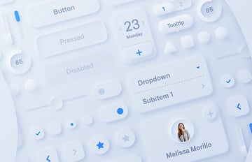 Neumorphic UI Kit