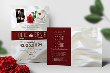 RSVP wedding template