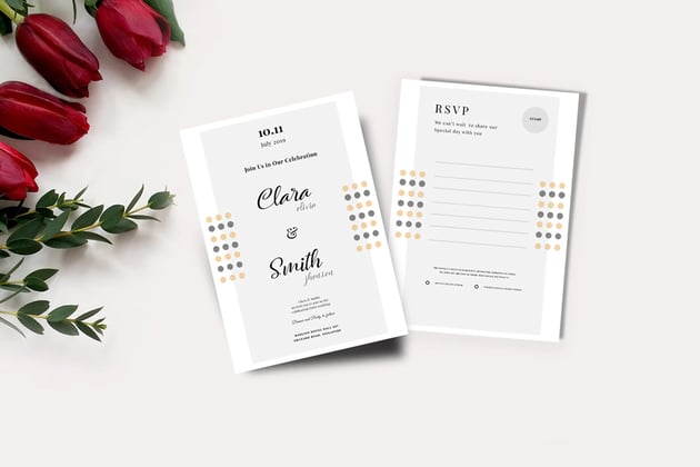 Wedding Invitation RSVP Cards