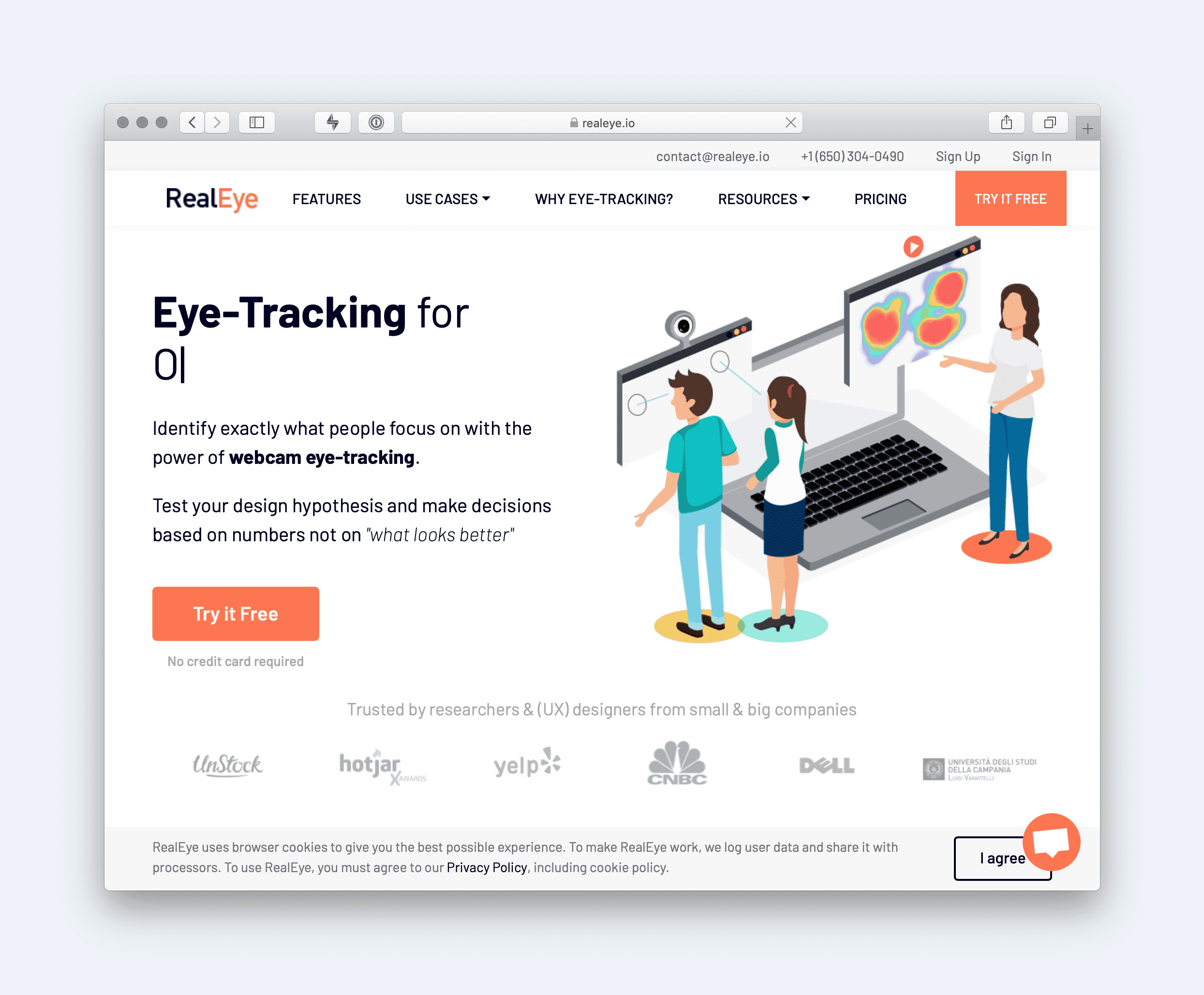 Real Eye Website