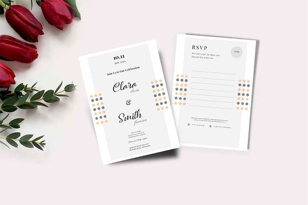 Wedding Invitation & RSVP Cards