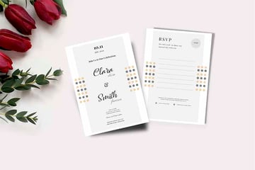 Wedding Invitation & RSVP Cards