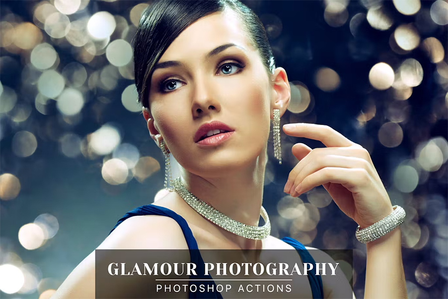 Glamour Photography Photoshop Actions