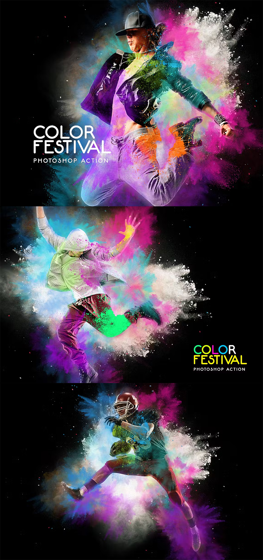 Color Festival Photoshop Action