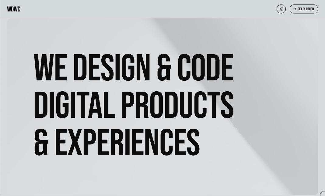 We Design. We Code.