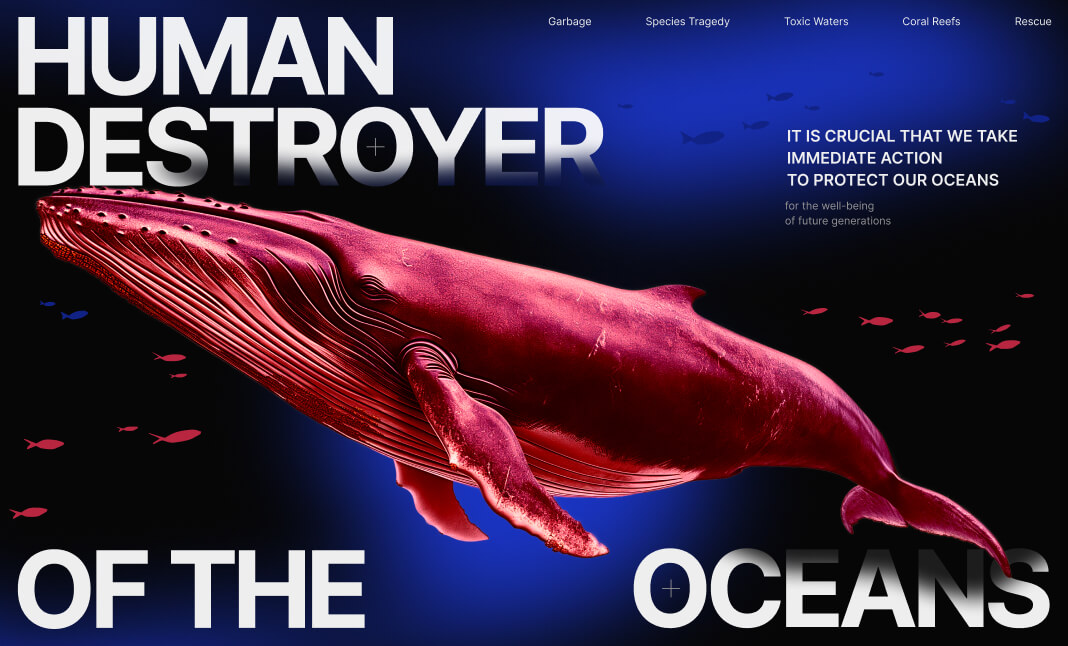 Human Destroyer Of The Oceans
