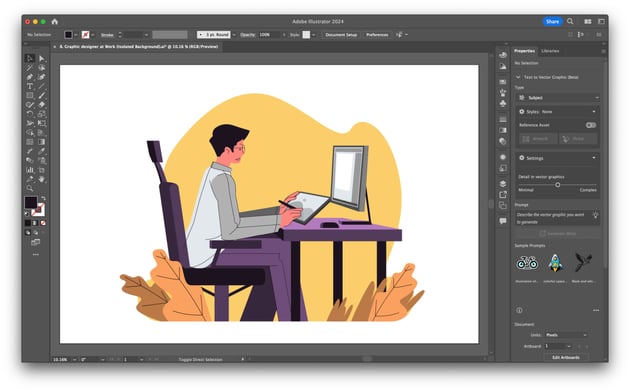 adobe Illustrator vs affinity designer UI