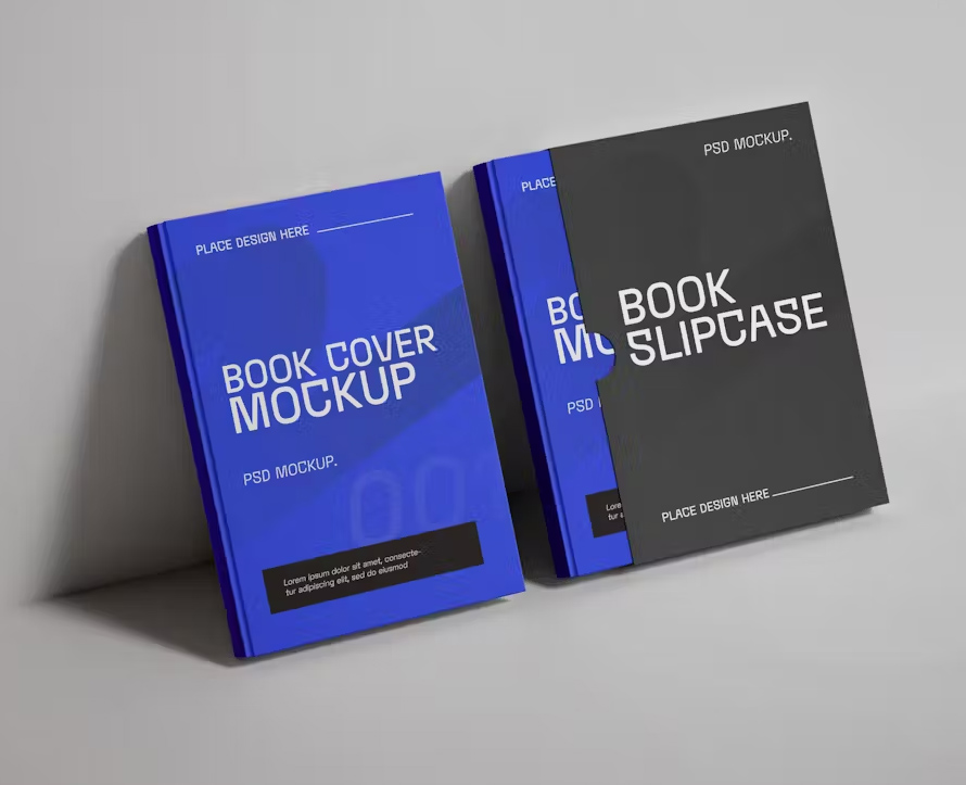 Two Books Cover Mockup