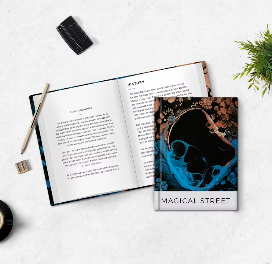 Simple Creative Book Cover Mockups