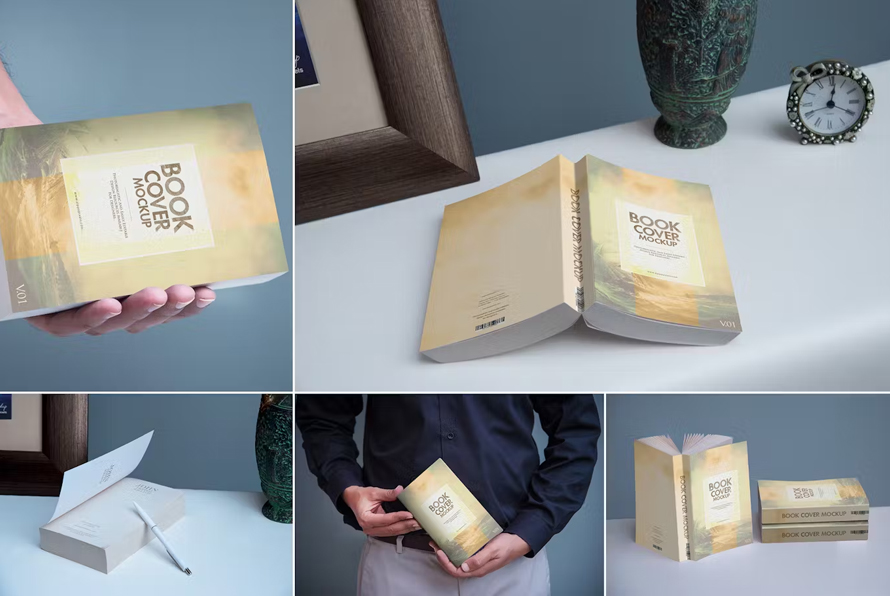 Perfect Softcover Book Mockups
