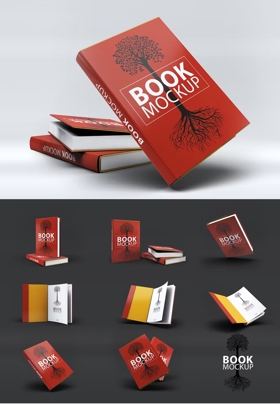 Red Book Mockup