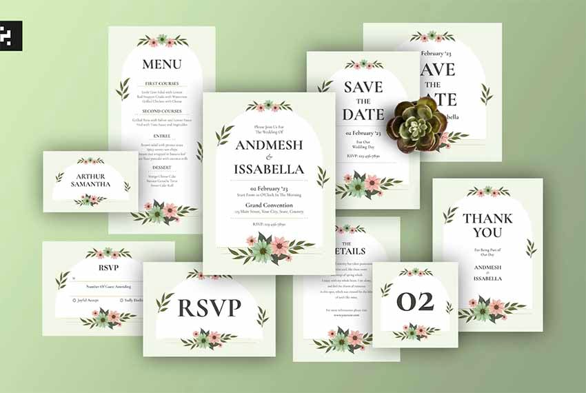 Wedding RSVP Template