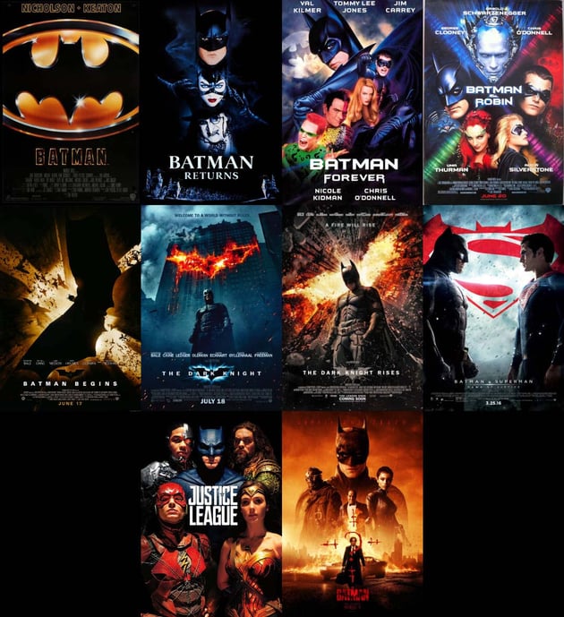 batman movie posters