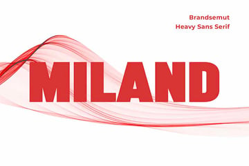 Miland Heavy Sans Serif