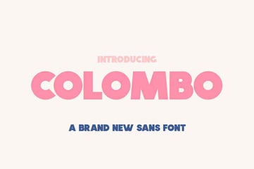 Colombo Sans Font