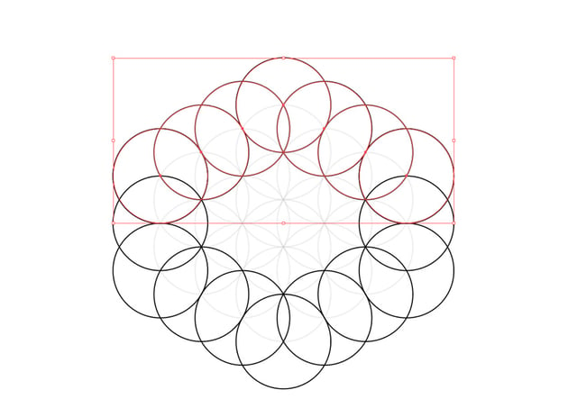 select seven top circles