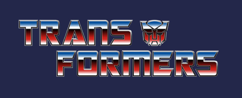 add the autobots logo to the text