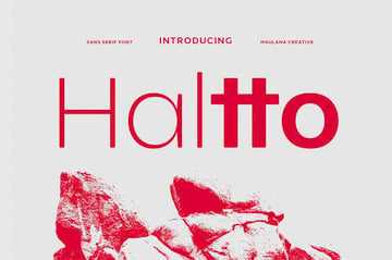 Haltto Sans Serif Font