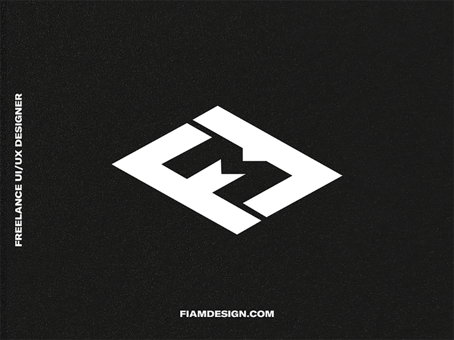 FM Negative Space Monogram