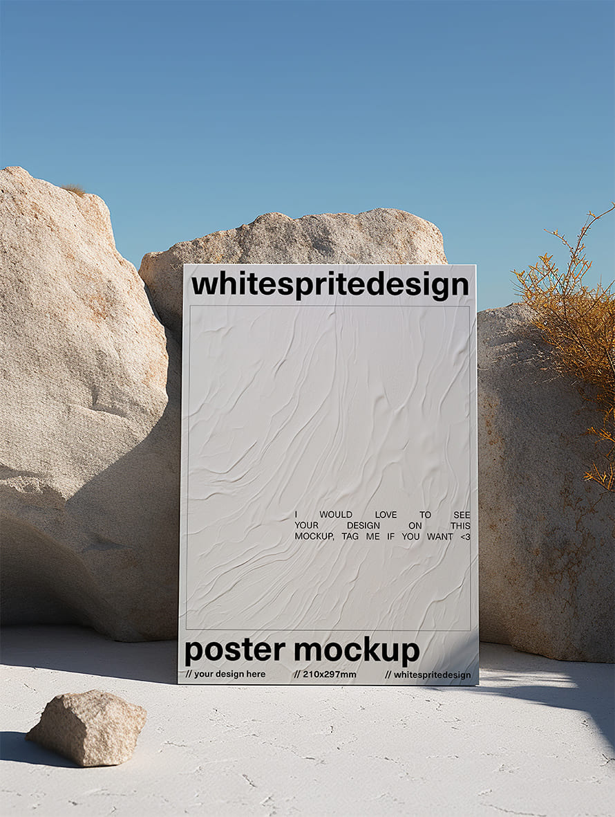 Free Poster Mockup PSD