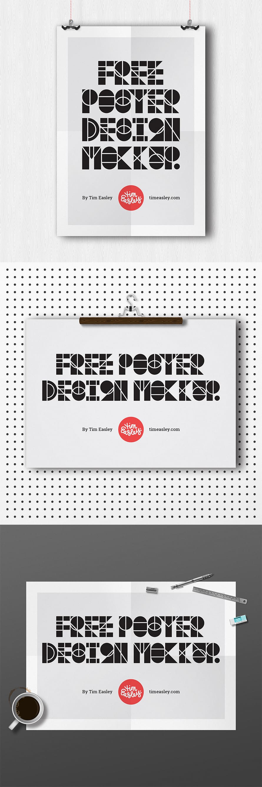 Free Poster Design Mockup