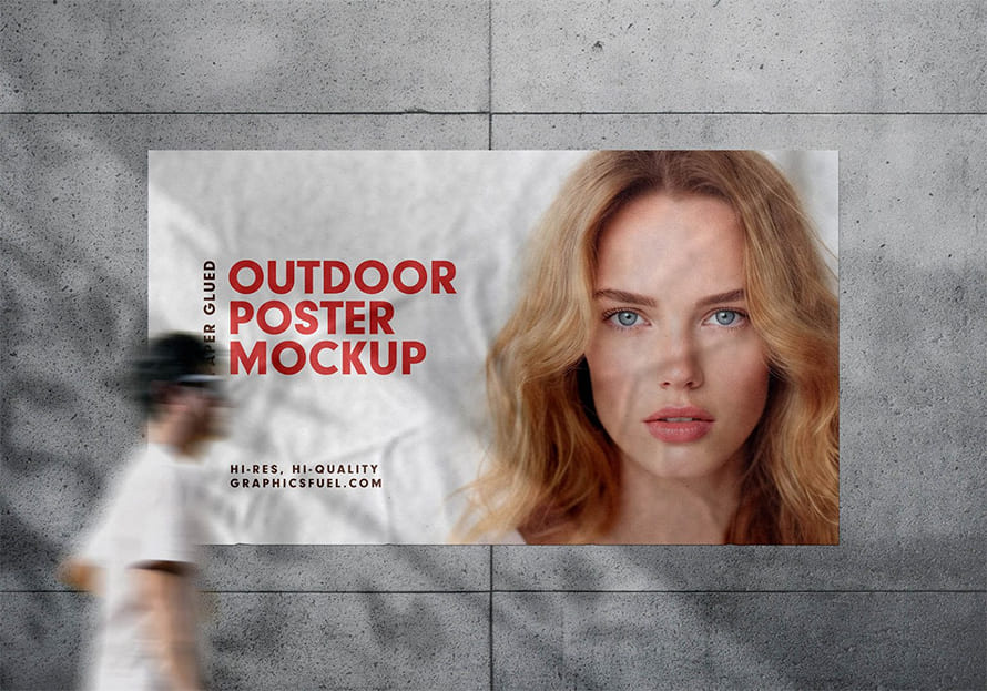 Outdoor Poster Mockup