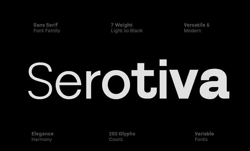 Serotiva Sans Serif