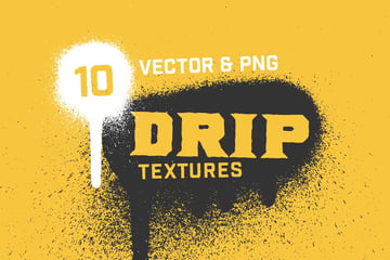 Spray Paint Drip Textures