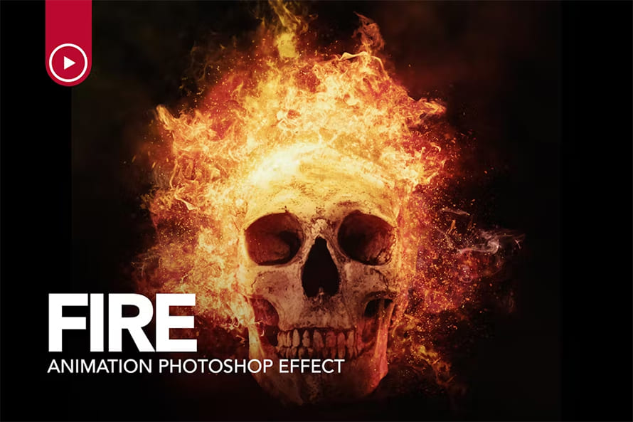 Fire Animation Photoshop Action