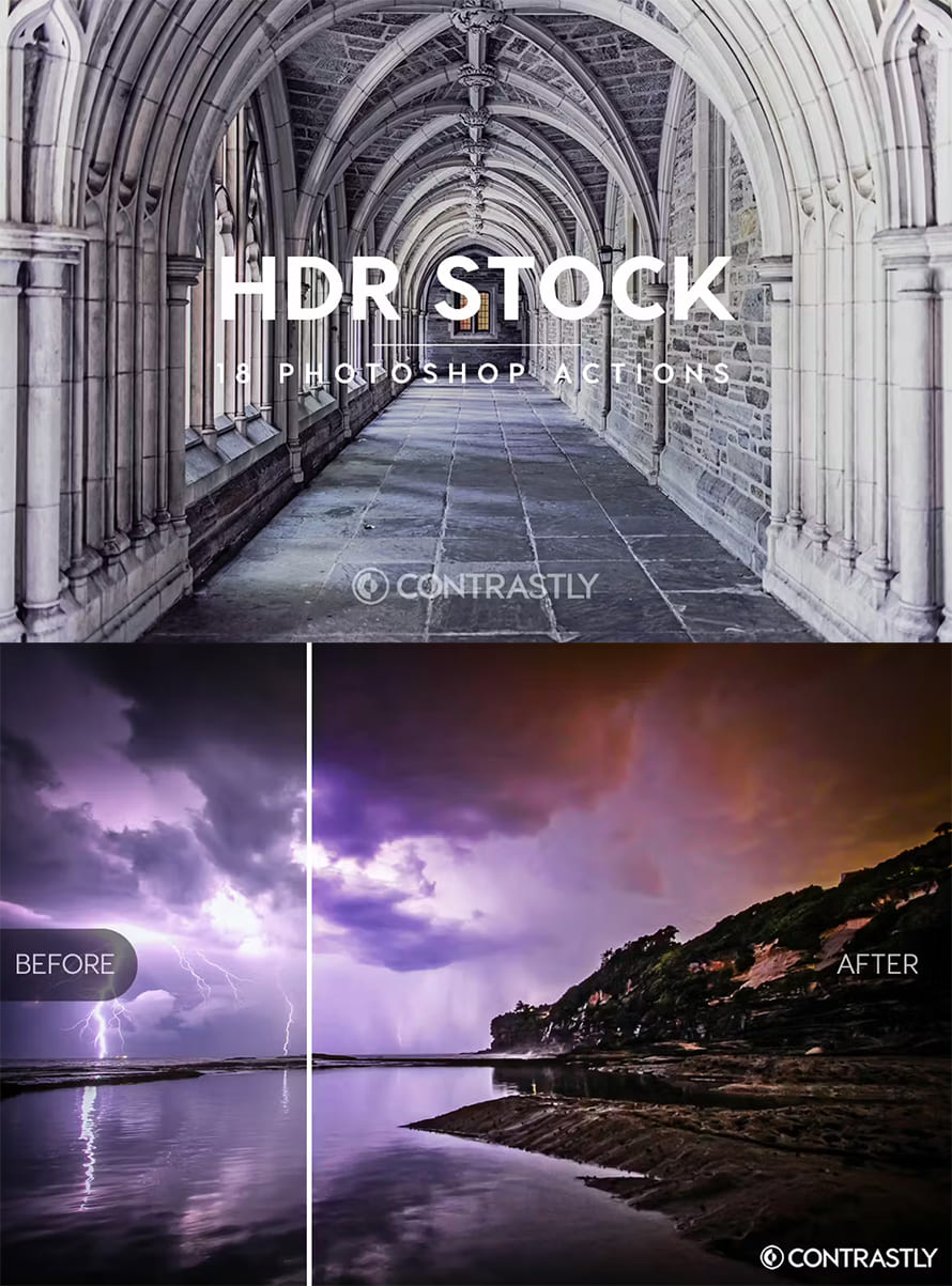 Hdr Stock Photoshop Actions