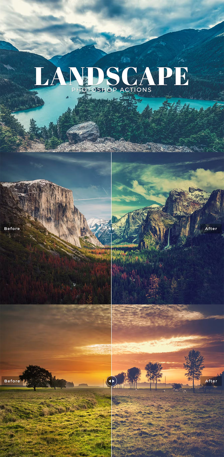 Landscape Photoshop Actions