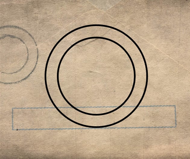 Repeat the above step to create a second circle inside of the original