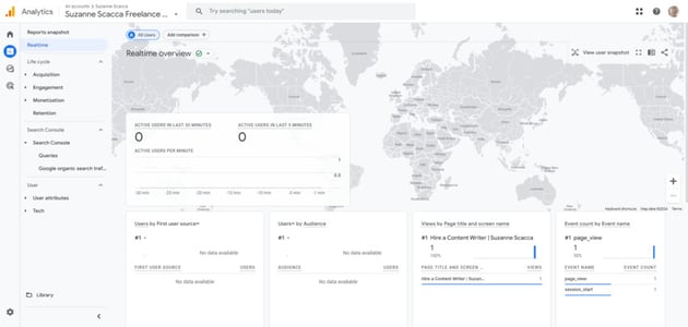 To confirm your Google tag, go to Google Analytics Realtime Reports