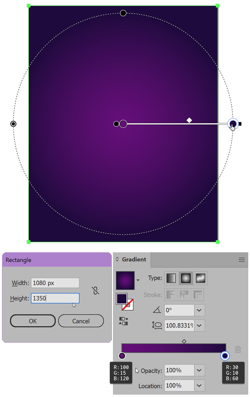 Use Gradient Tool for background