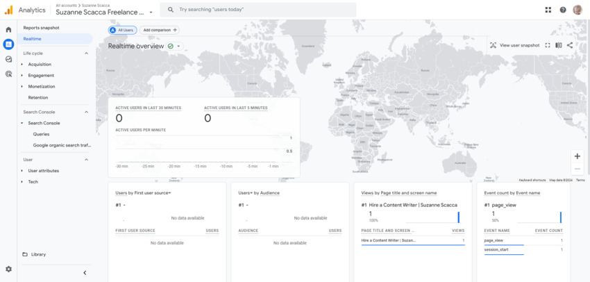 To confirm your Google tag, go to Google Analytics Realtime Reports