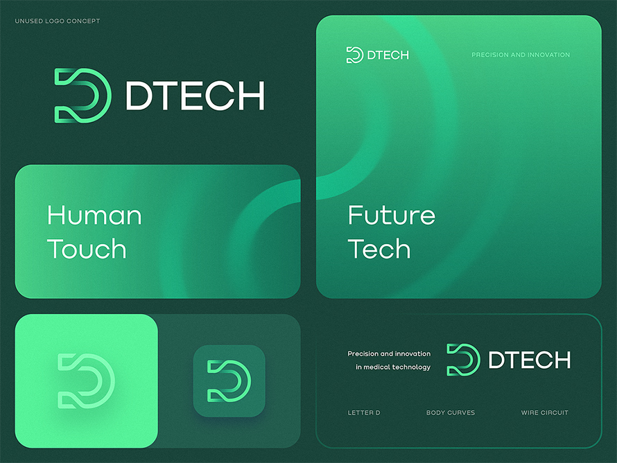 Dtech Branding Concept