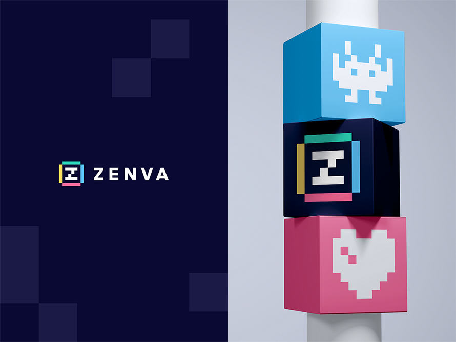 Zenva Branding Logo