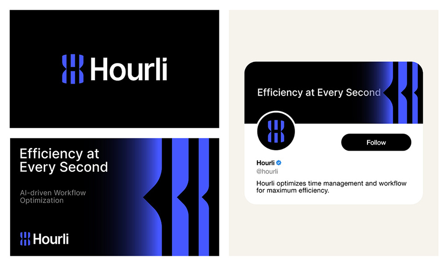 Hourli Branding Logo