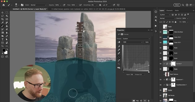 Brush to add to the underwater effect in Photoshop