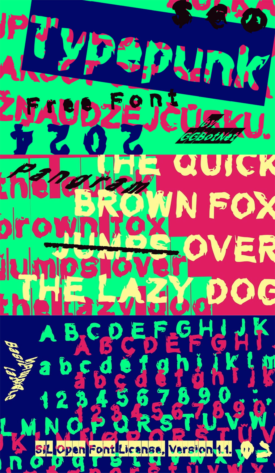 Typepunk Font Design