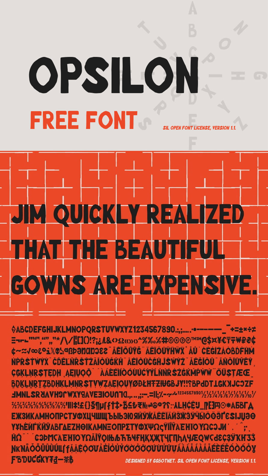 Opsilon Free Font