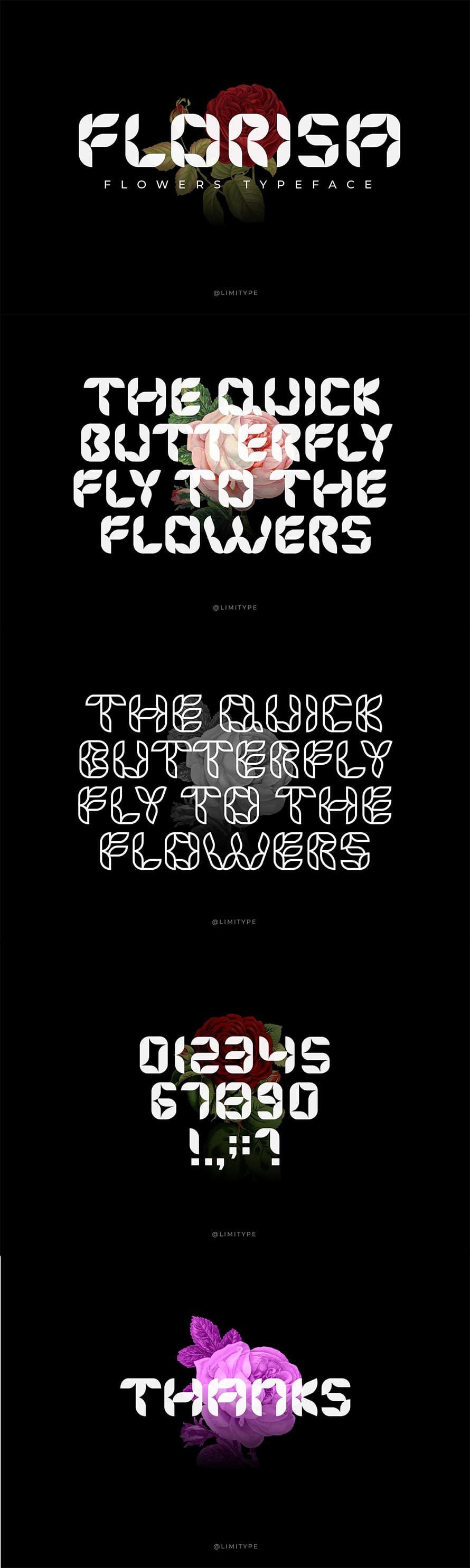 Florisa Flowers Font