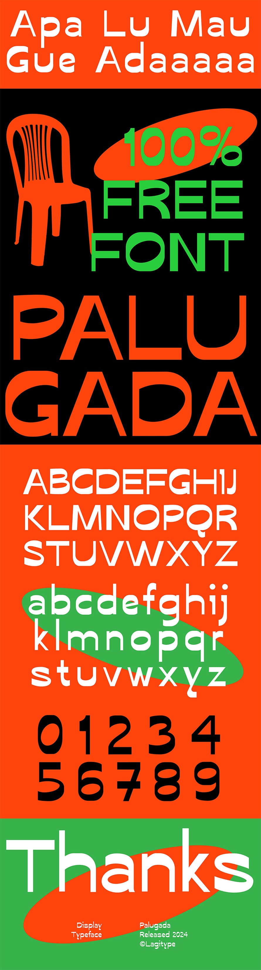 Free Font Palugada