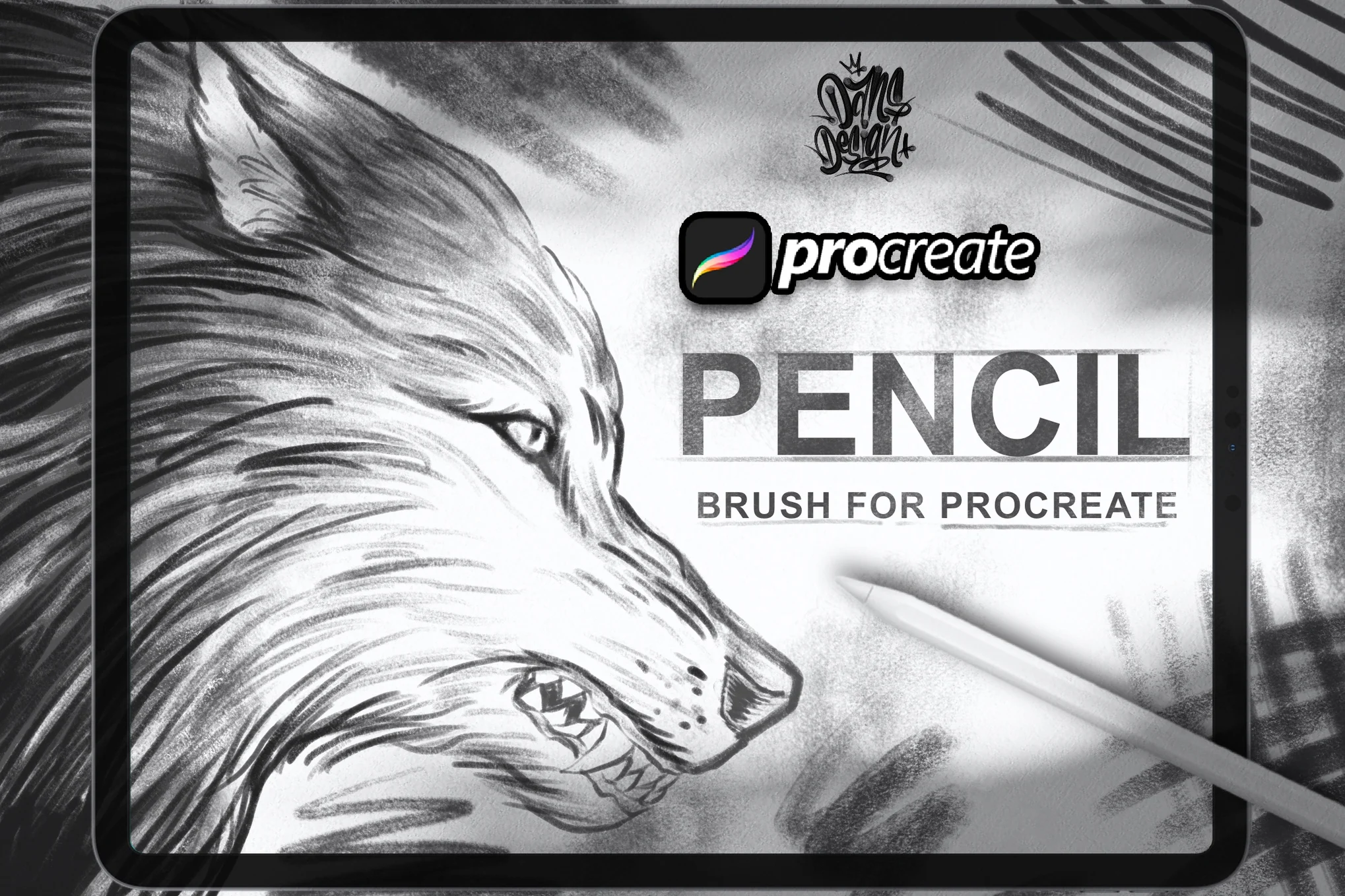 Pencil Brush For Procreate